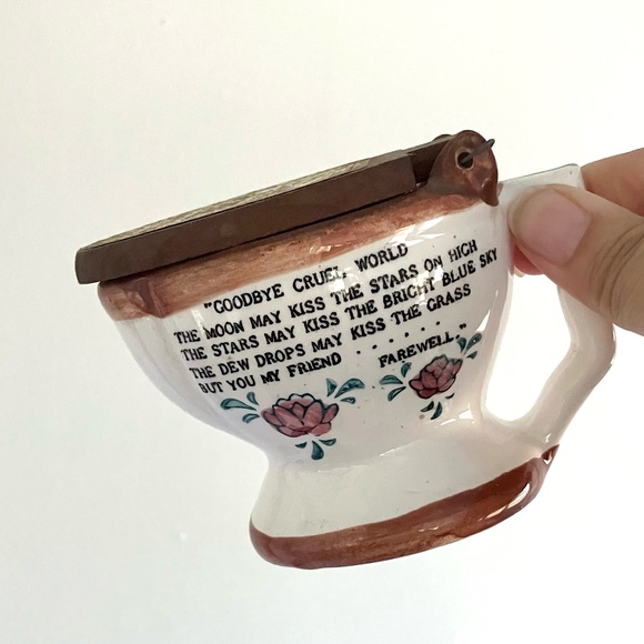 Vintage Accents Vintage 5s Goodbye Cruel World Toilet Novelty